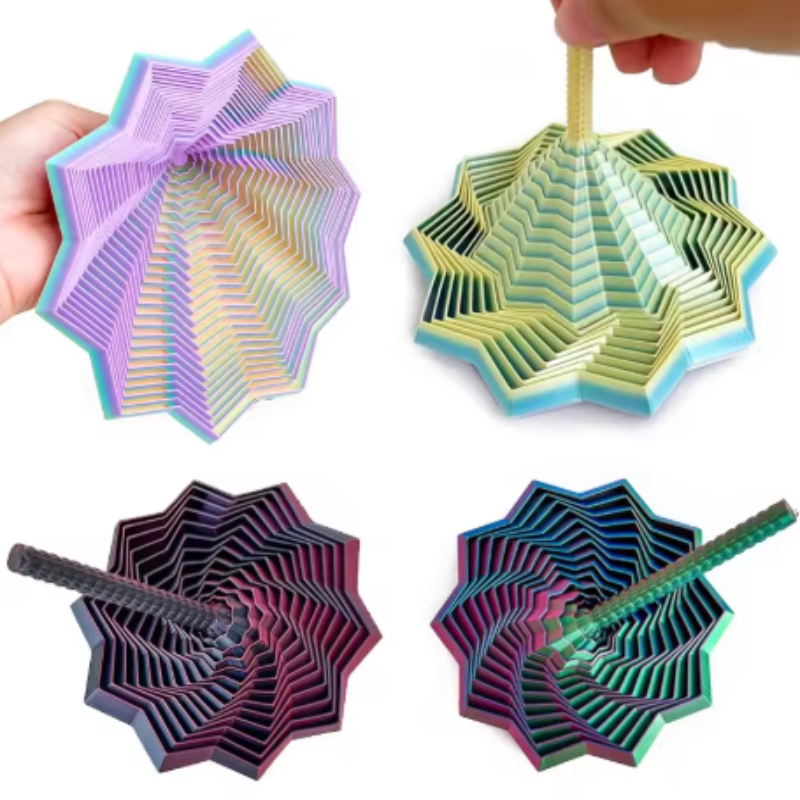 3D Printing Fidget Toys - 3D Baskılı Genişletilmiş Duyusal Fidget Yıldız
