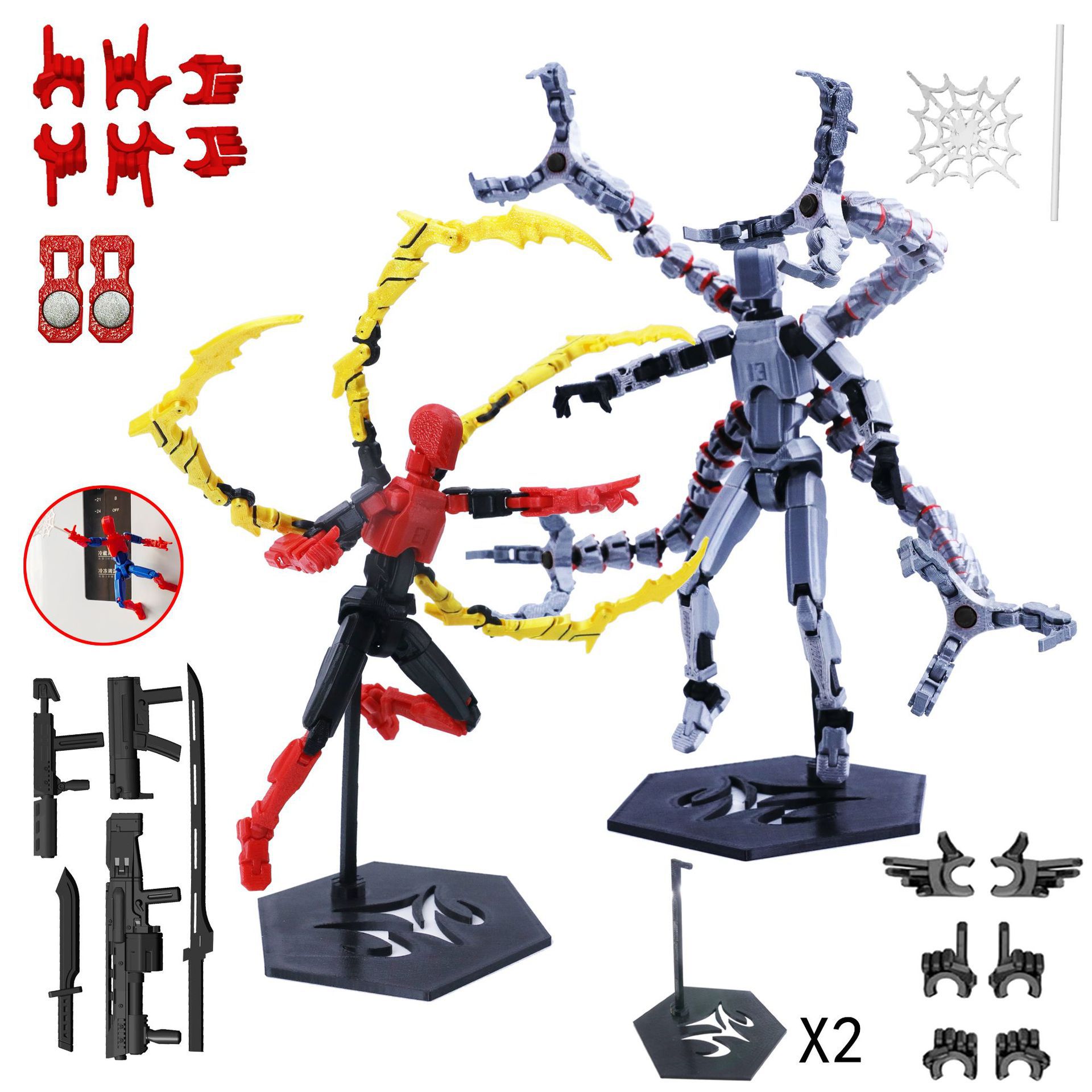 3D Printing For Dummies - 3D Baskılı Robot Model Oyuncak Hareketli