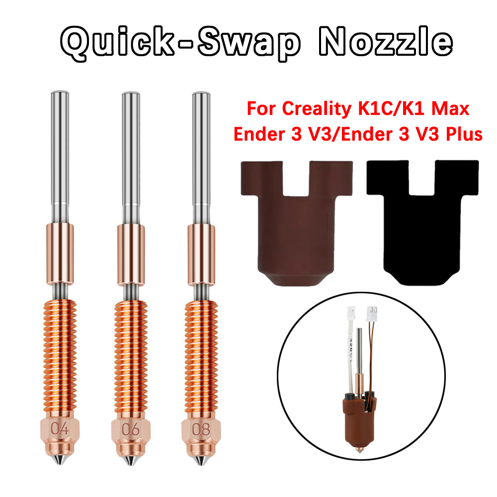 3D Printer Nozzle Brass - K1 Max Hızlı Değiştirilebilir Nozul K1