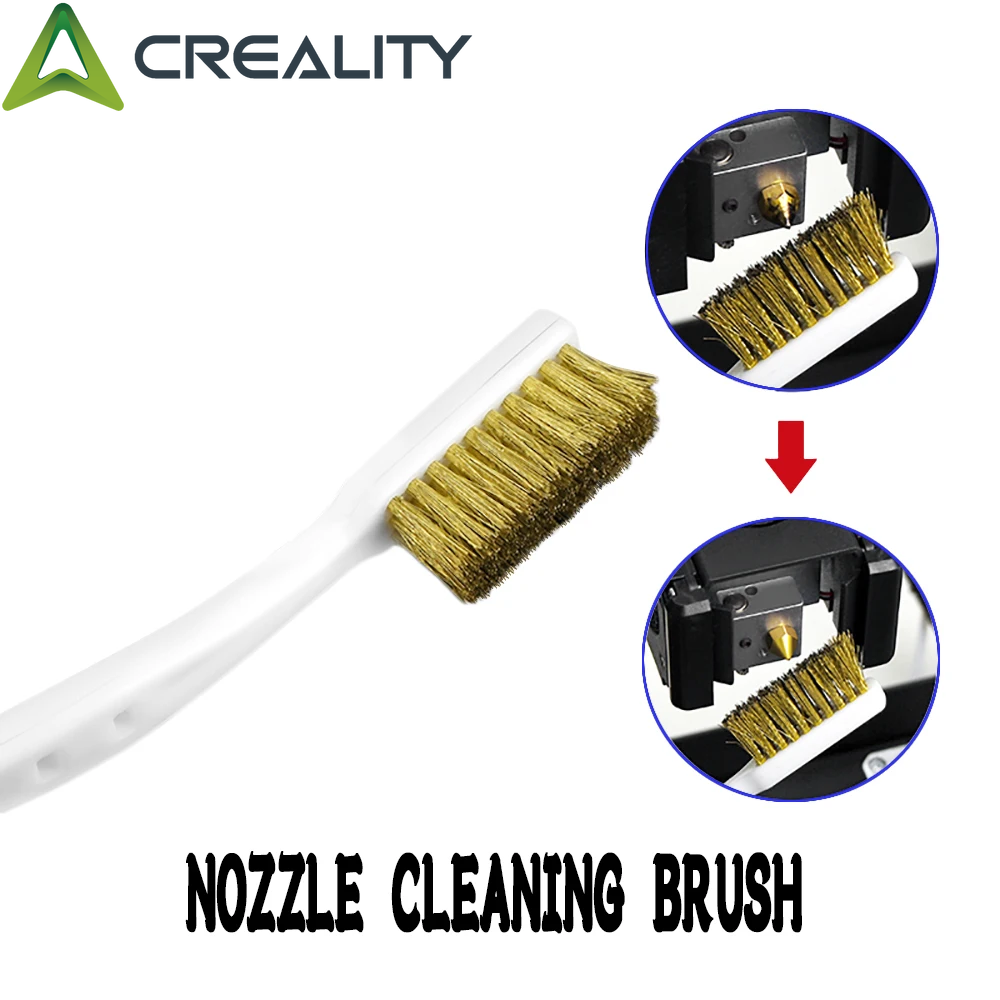 3D Printer Nozzle Brass - 1/2/3 adet bakır tel diş fırçası