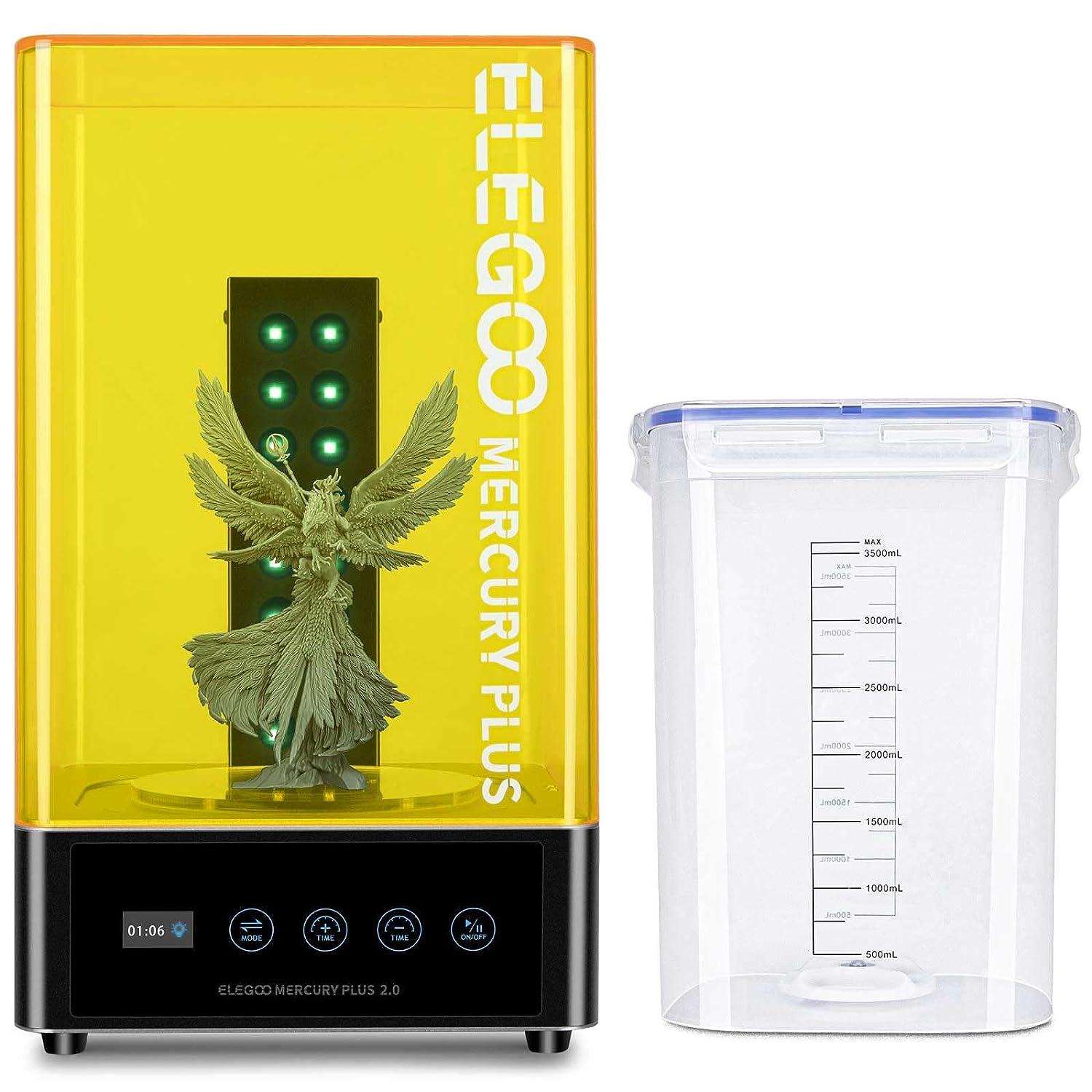 3D Printing Sla - ELEGOO Mercury Plus 2.0 3D Baskı