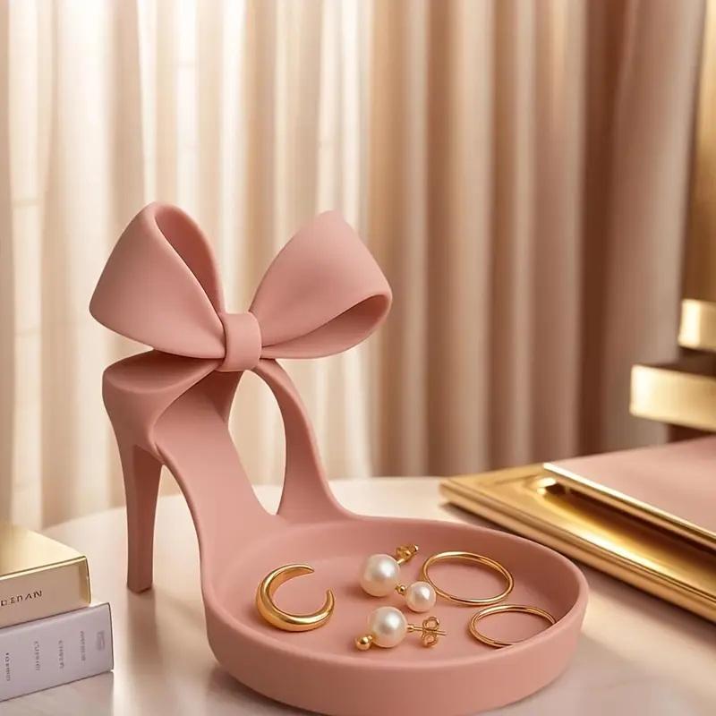 3D Printing Ring Holder - 3D Baskılı Yüksek Topuklu Ayakkabı Şeklinde