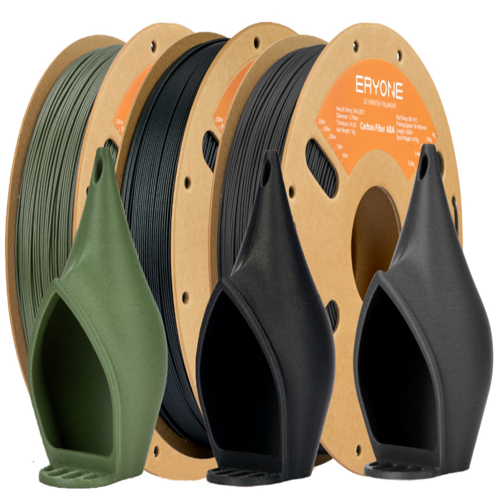 Asa Filament Outdoor - ERYONE 1KG ASA Karbon Fiber Premium