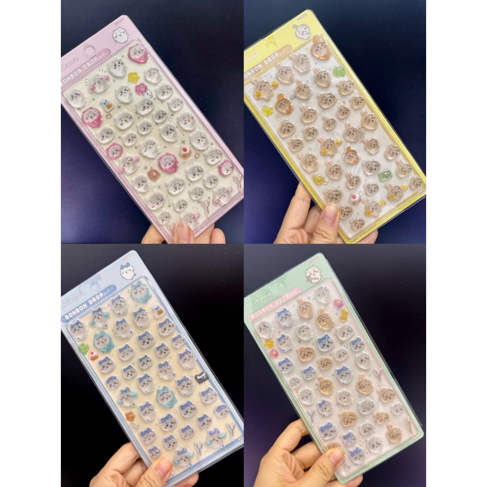 3D Printing Nails - 3D Sevimli 1/4 adet Kristal Çıkartmalar