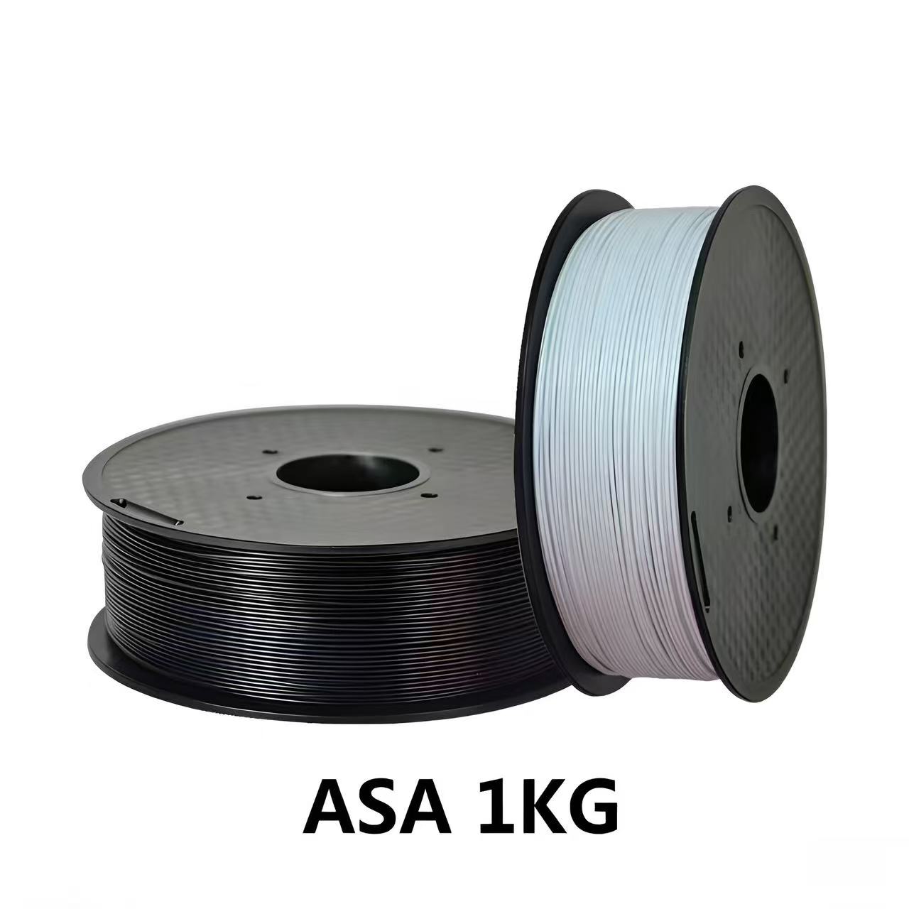 Asa Filament Outdoor - Sıcak ASA Filament 1kg, ASA Siyah