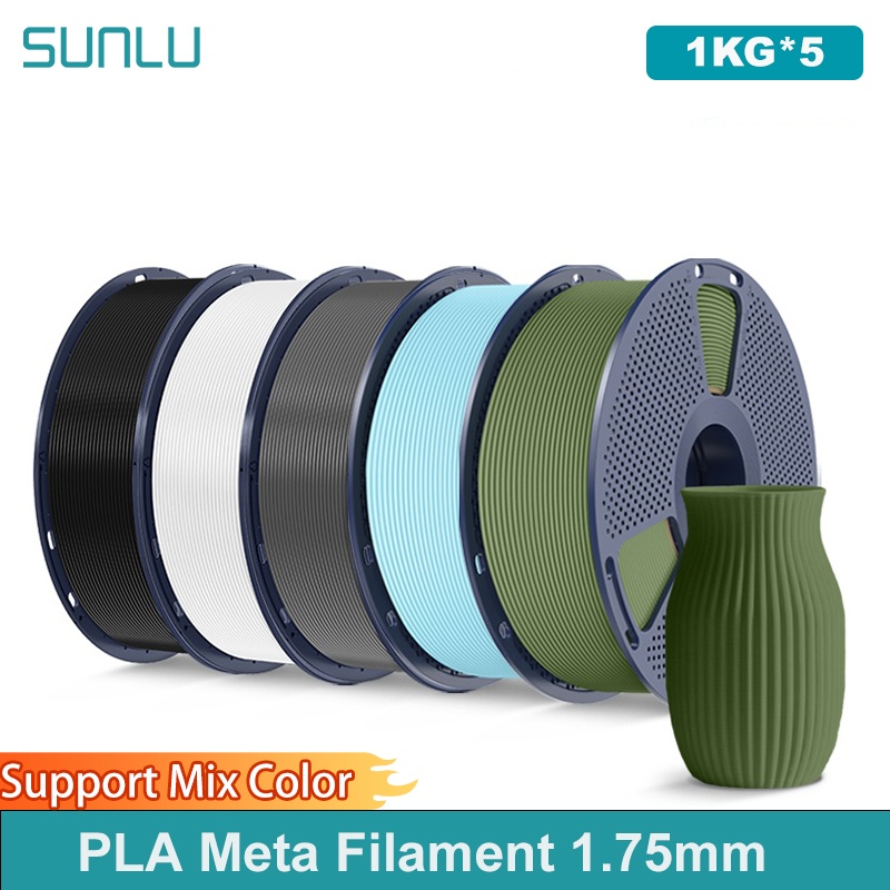 Pla Filament 1.75Mm - SUNLU 5KG PLA Meta Filament 1.75mm