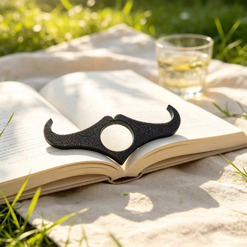 3D Printing Ring Holder - 3D Baskı Bıyık Şeklinde Okuma Başparmak