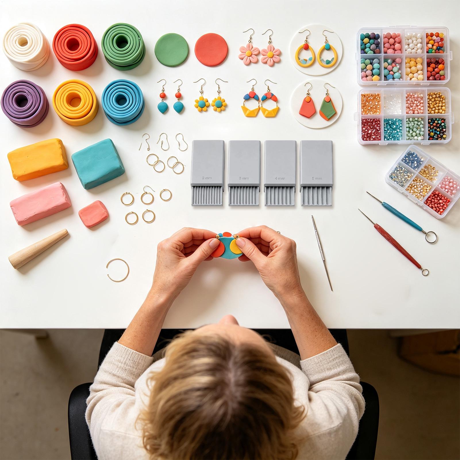 3D Printing Nails - 3D Baskılı Kil Boncuk Yapıcı DIY