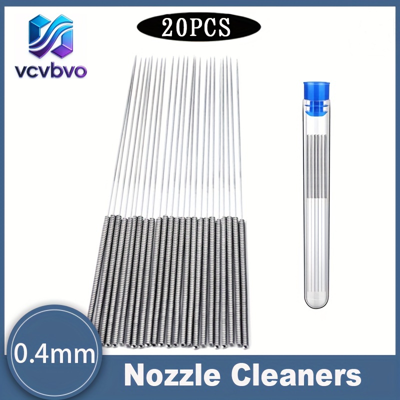3D Printer Nozzle Brass - 3D Yazıcı Nozul Temizleme Seti: 0,4