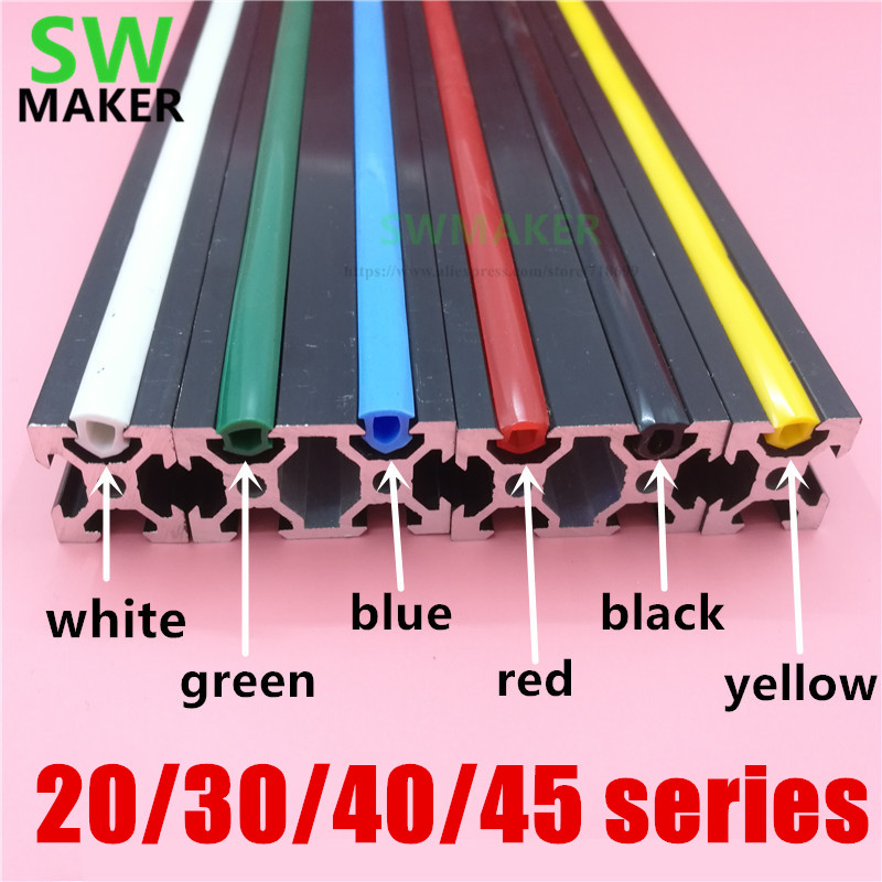 3D Printing Guide - 1 metre 6mm/8mm/10mm Düz Mühür 20/30/40/45/50/60