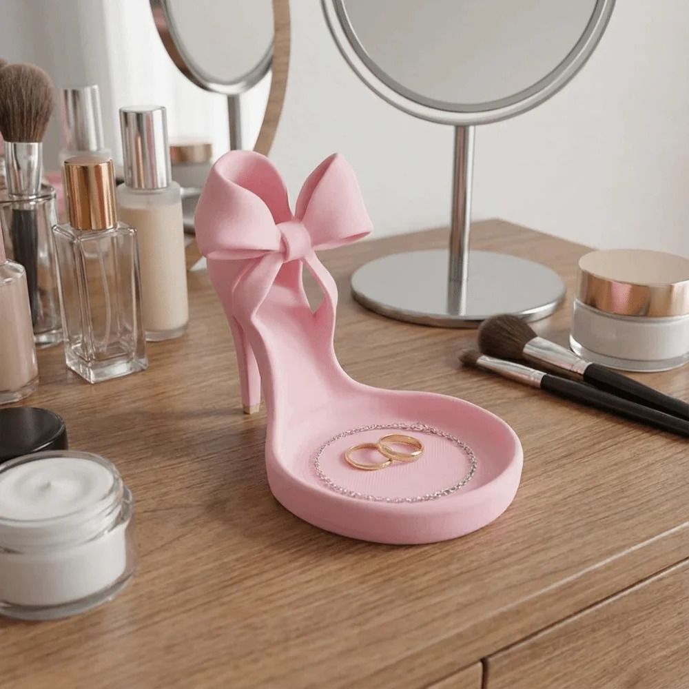 3D Printing Ring Holder - Taşınabilir 3D Baskılı Yüksek Topuklu Ayakkabı