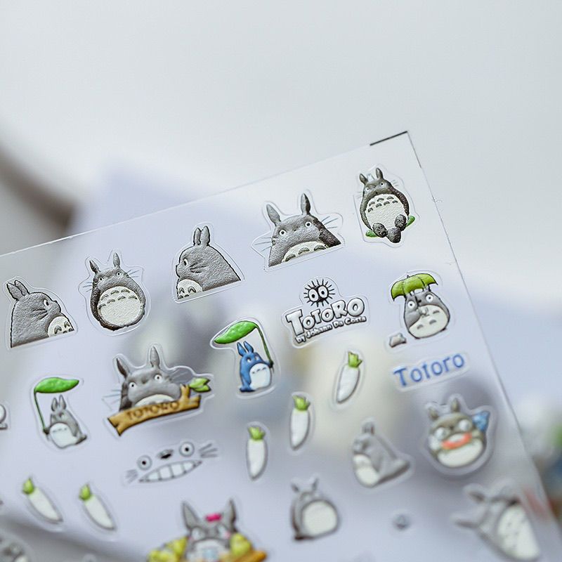 Komşum Totoro Sevimli 3D Kabar - 3D Printing Nails incelemesi ve fiyatı