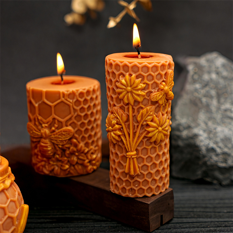 3D Petek Şeklinde Silikon Mum  - 3D Printing Pot incelemesi ve fiyatı