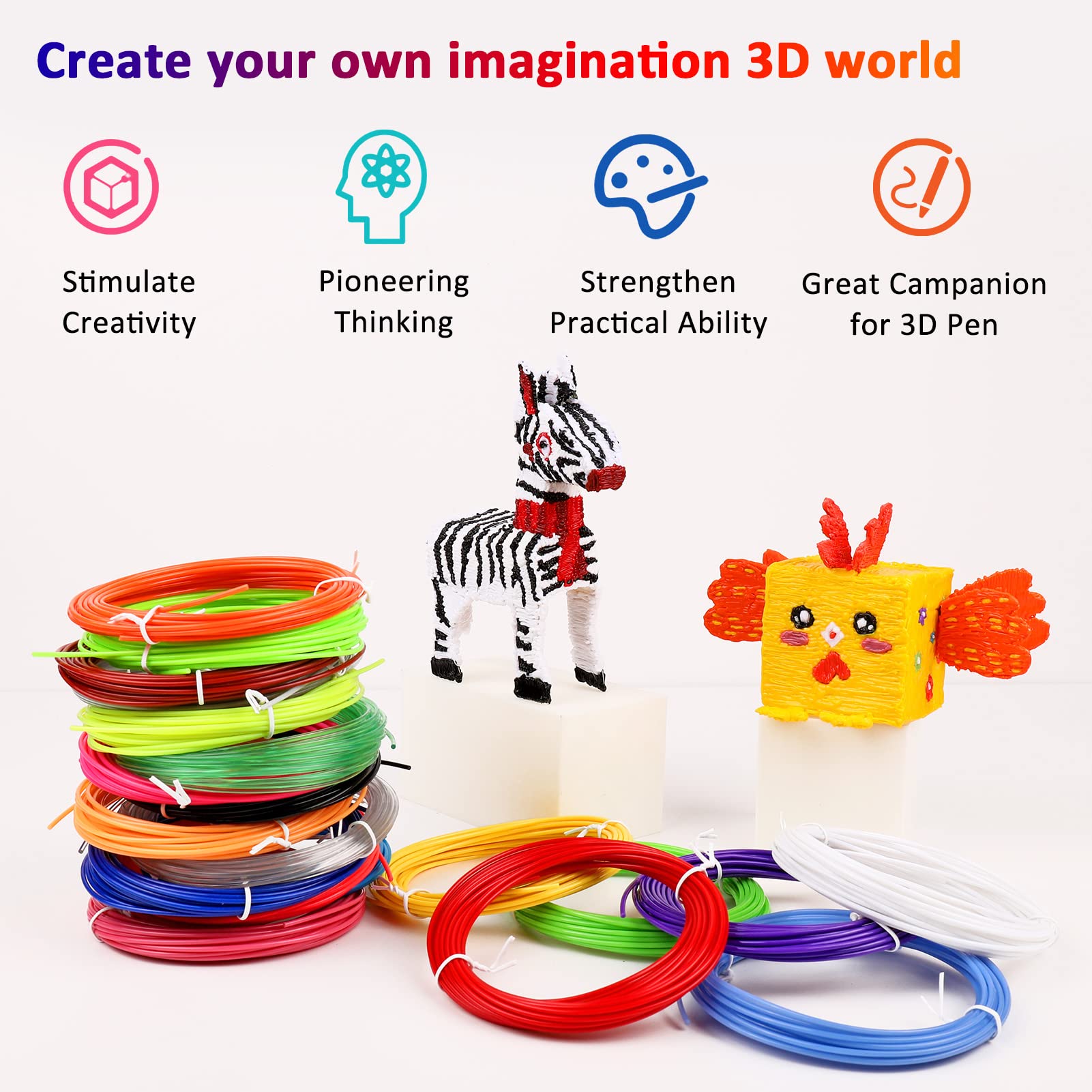 40/32/30 Renk PLA Filament 3D  - Pla Filament 1.75Mm incelemesi ve fiyatı