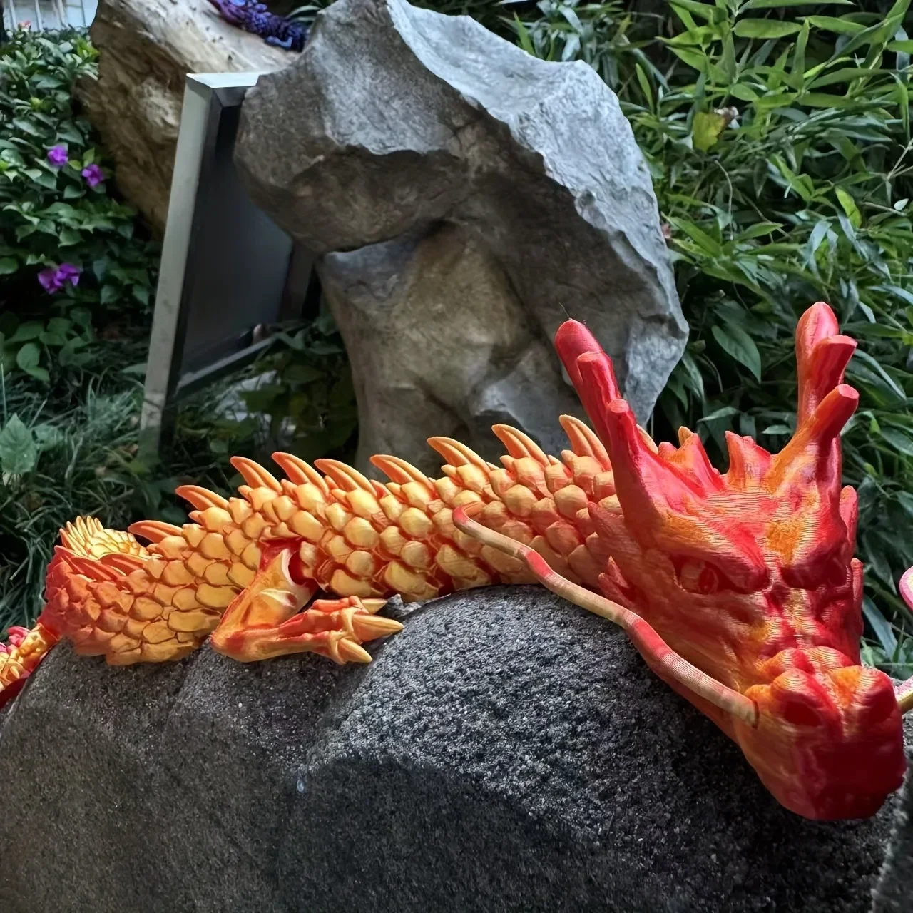 90cm 3D Baskılı Çin Ejderhası  - 3D Printing Pot incelemesi ve fiyatı