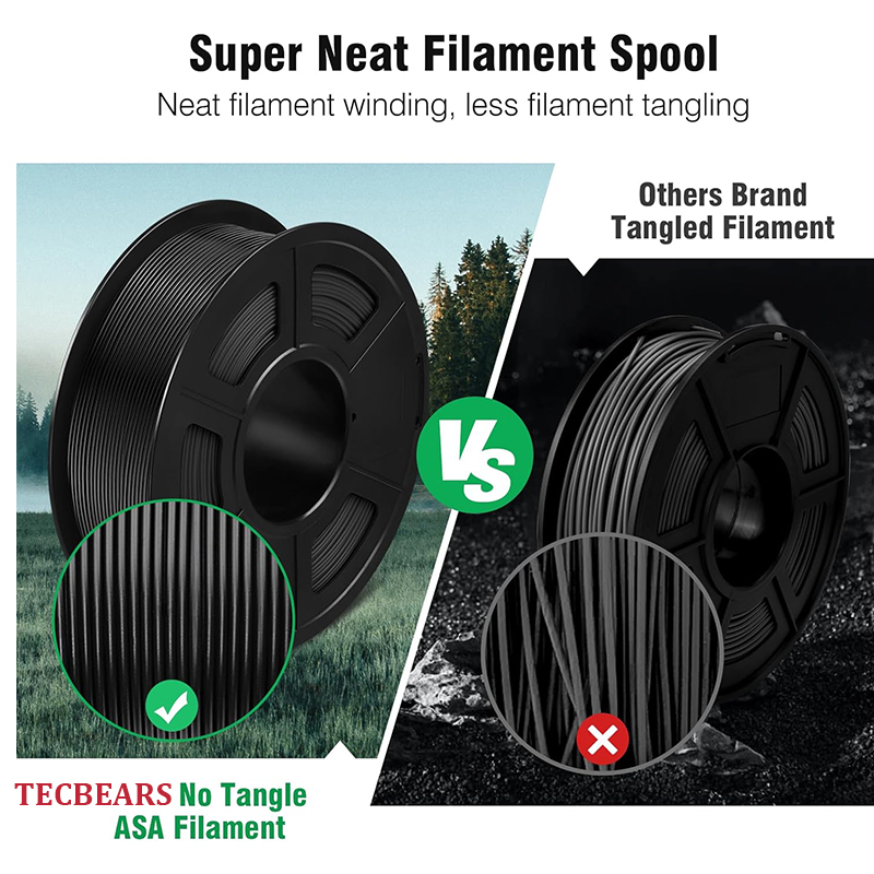 TECBEARS ASA 3D Yazıcı Filamen - Asa Filament Outdoor incelemesi ve fiyatı