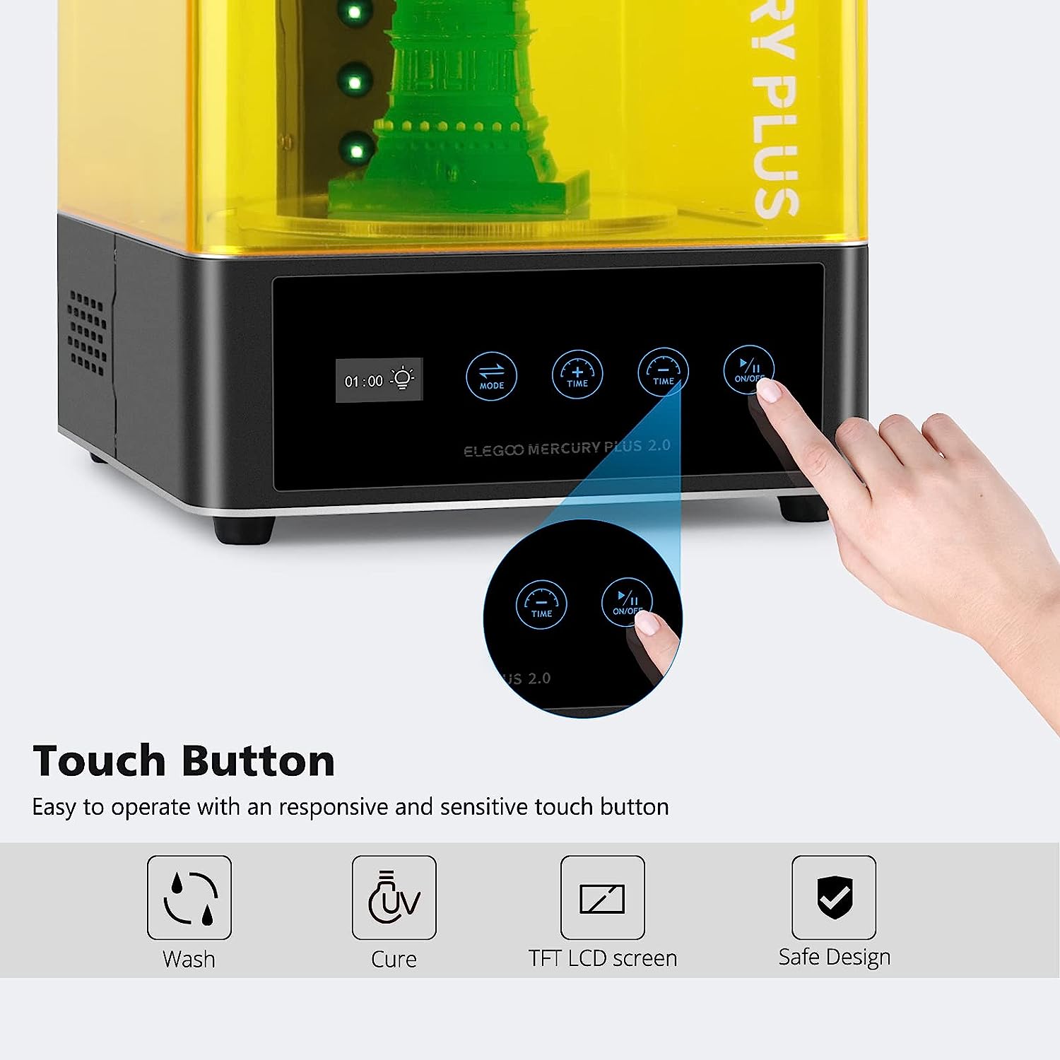 ELEGOO Mercury Plus 2.0 3D Bas - 3D Printing Sla incelemesi ve fiyatı