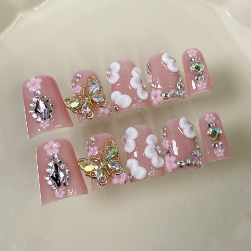 10 adet el yapımı takma tırnak - 3D Printing Nails incelemesi ve fiyatı