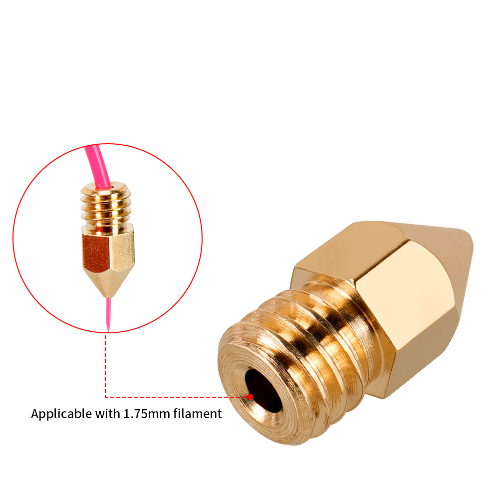 MK7 MK8 Meme 0.4mm 0.3mm 0.2mm - 3D Printer Nozzle Brass incelemesi ve fiyatı