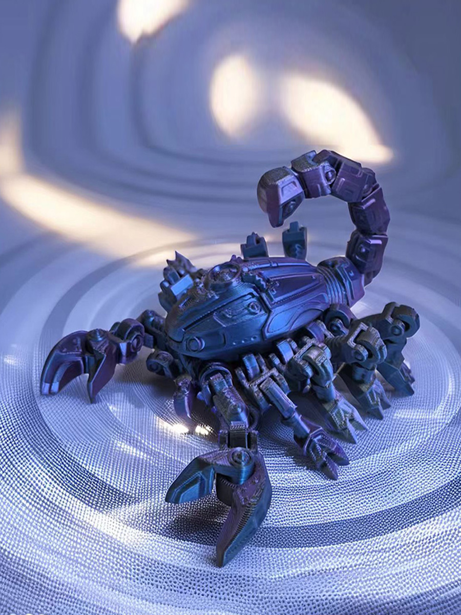 3D Baskılı Mekanik Akrep Aksiy - 3D Printing Action Figure incelemesi ve fiyatı