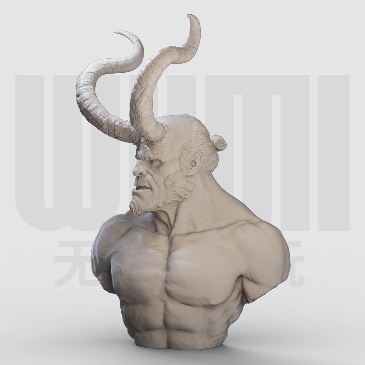 1/16 1/10 Hellboy Büstü Minyat - 3D Printing For Dummies incelemesi ve fiyatı