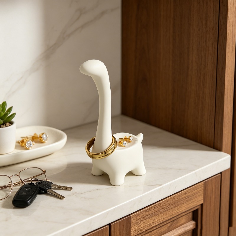 Masaüstü dekorasyonu 3D baskıl - 3D Printing Ring Holder incelemesi ve fiyatı