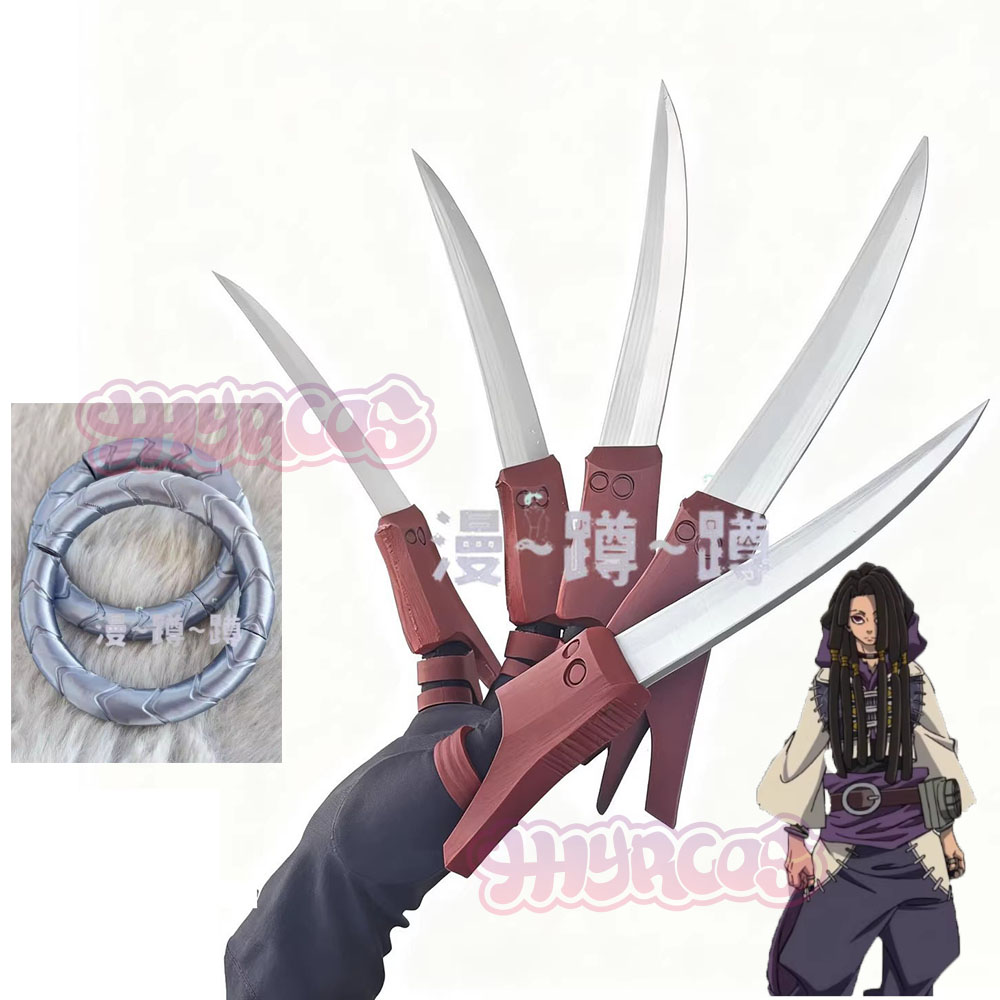 Gachiakuta Jabber Wonger Cospl - 3D Printing Nails incelemesi ve fiyatı