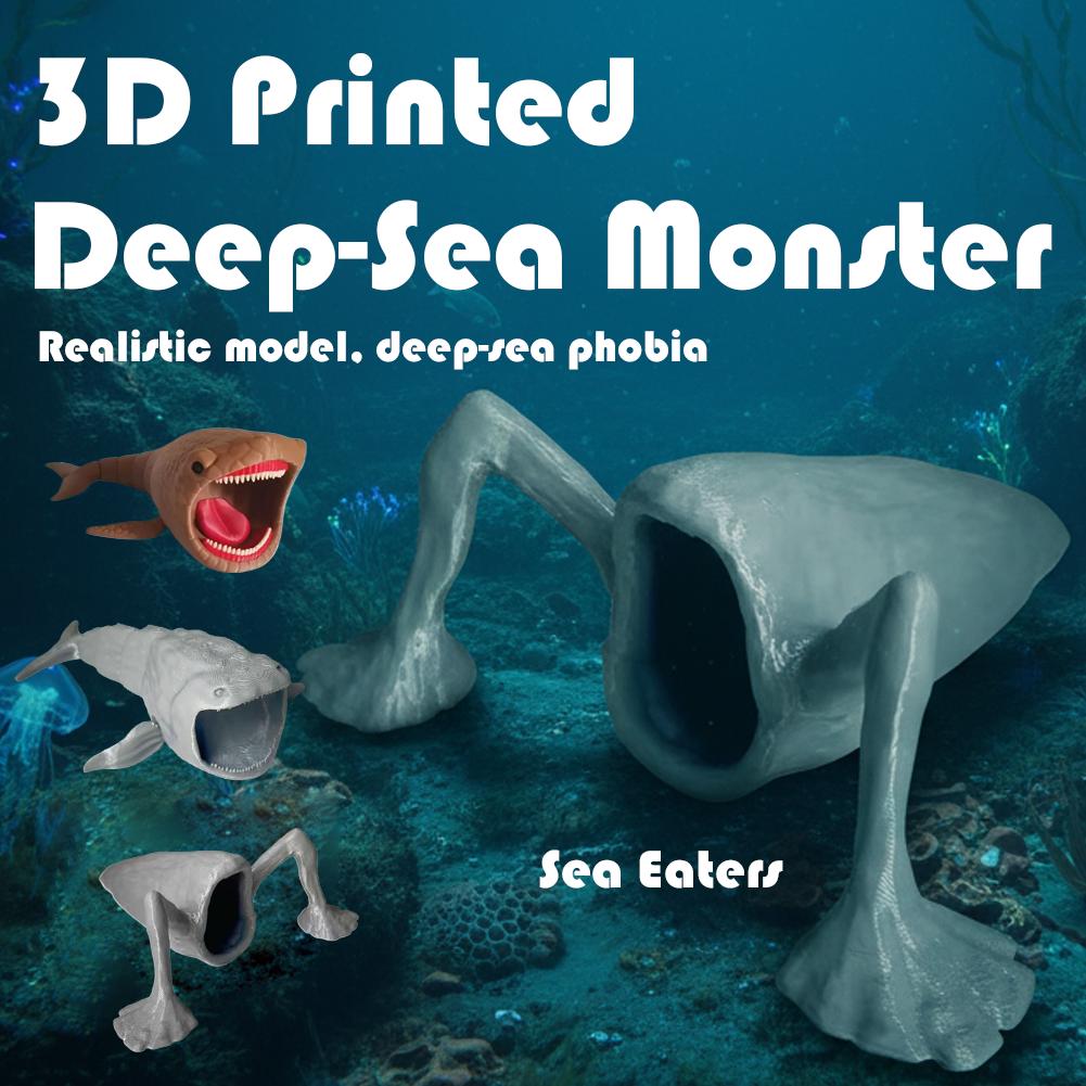 3D Baskılı Derin Deniz Canavar - 3D Printing Action Figure incelemesi ve fiyatı