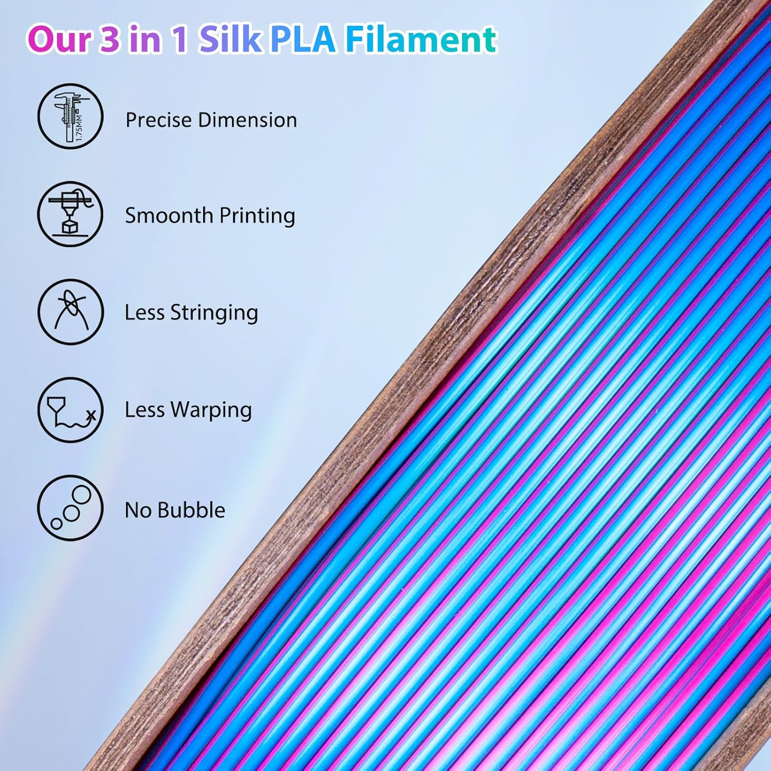 ADLAYER PLA Silk 3D Yazıcı Fil - 3D Printing Fdm incelemesi ve fiyatı