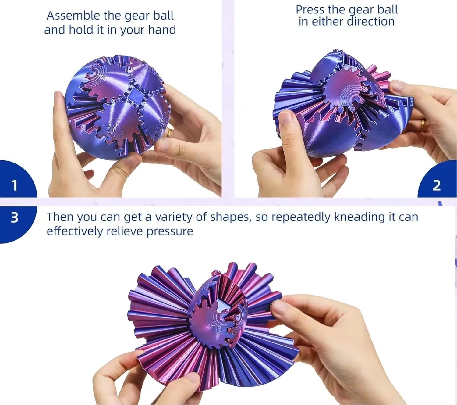 3D Baskılı Dönüştürülebilir Di - 3D Printing Fidget Toys incelemesi ve fiyatı