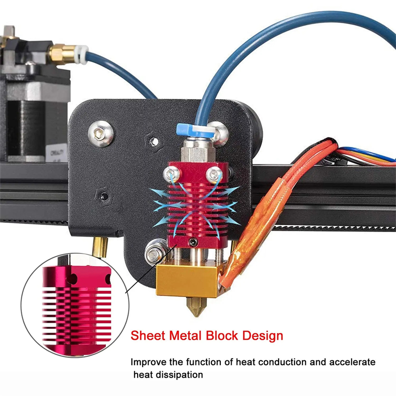 3D Yazıcı Ender 3 Metal J-Kafa - 3D Printer Nozzle Brass incelemesi ve fiyatı