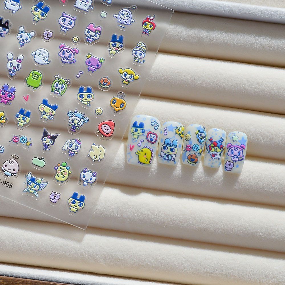 Tamagotchi Çizgi Film 3D Kabar - 3D Printing Nails incelemesi ve fiyatı