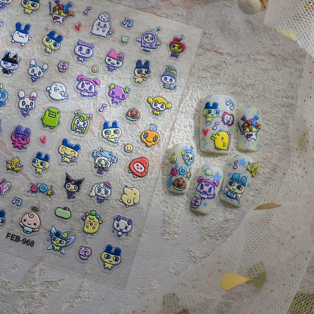 Tamagotchi Çizgi Film 3D Kabar - 3D Printing Nails incelemesi ve fiyatı