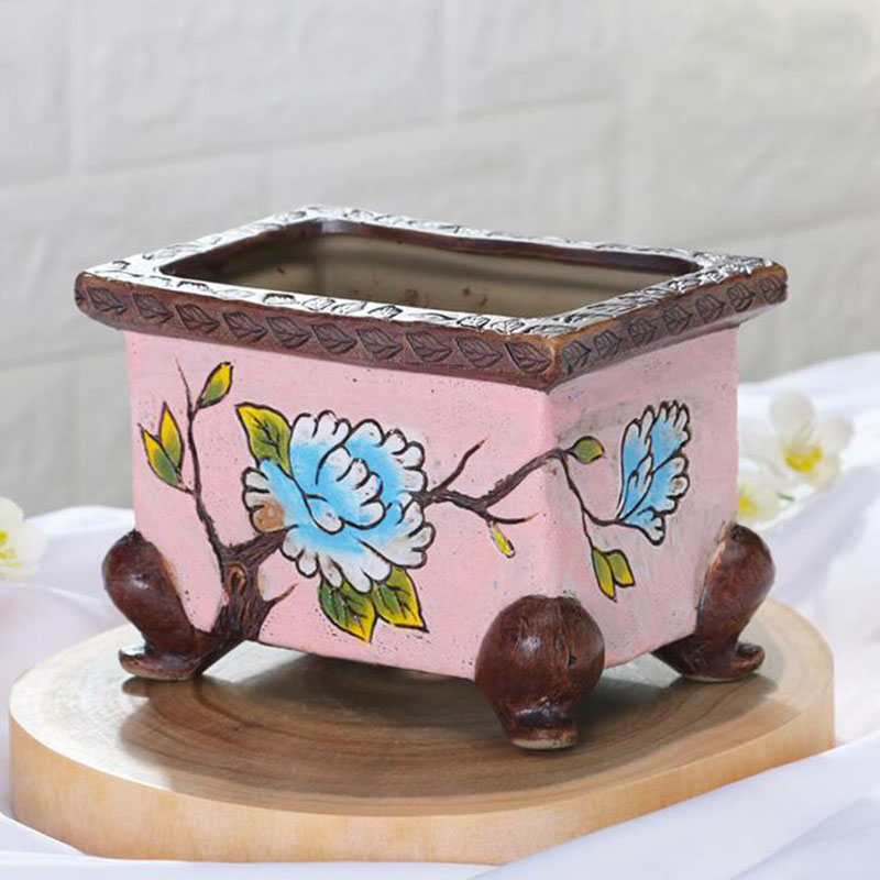 Kore Tarzı Handpainted Çiçek D - 3D Printing Pot incelemesi ve fiyatı