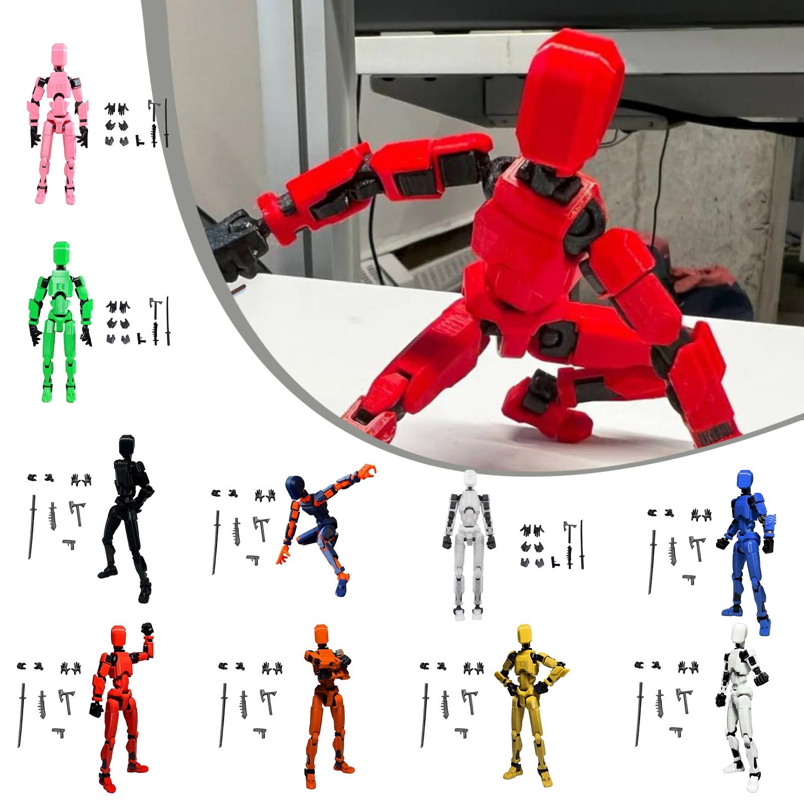 Titan 13 Kanatlı Şekil Oyuncak - 3D Printing Action Figure incelemesi ve fiyatı