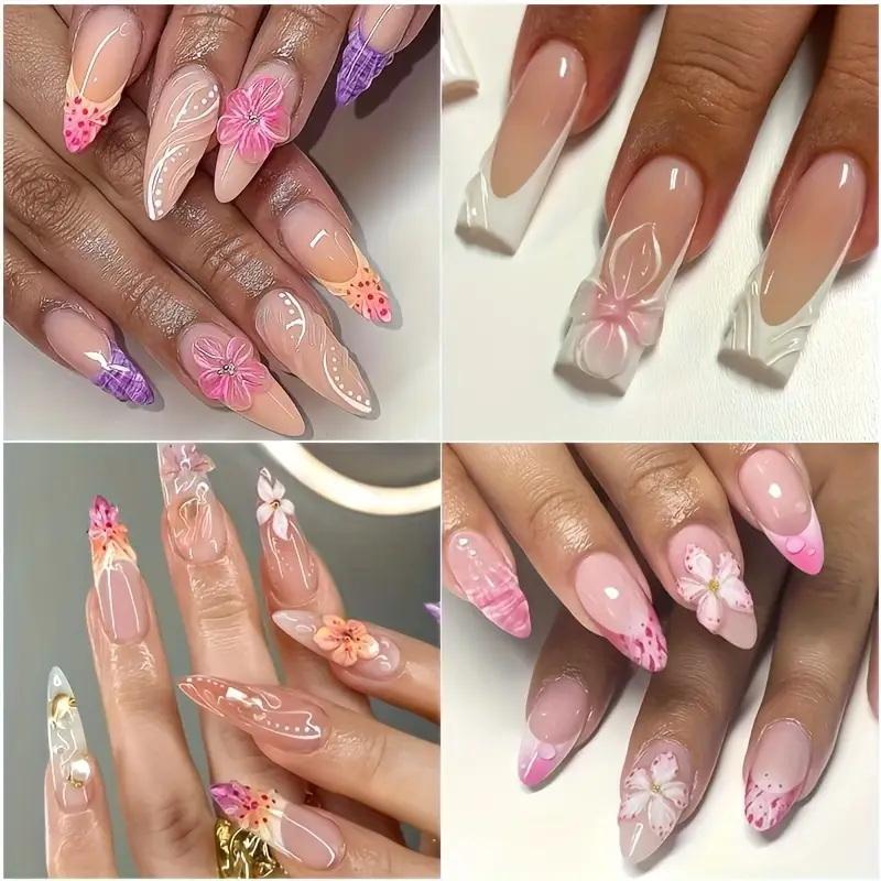 2 Adet 3D Çiçek Silikon Tırnak - 3D Printing Nails incelemesi ve fiyatı