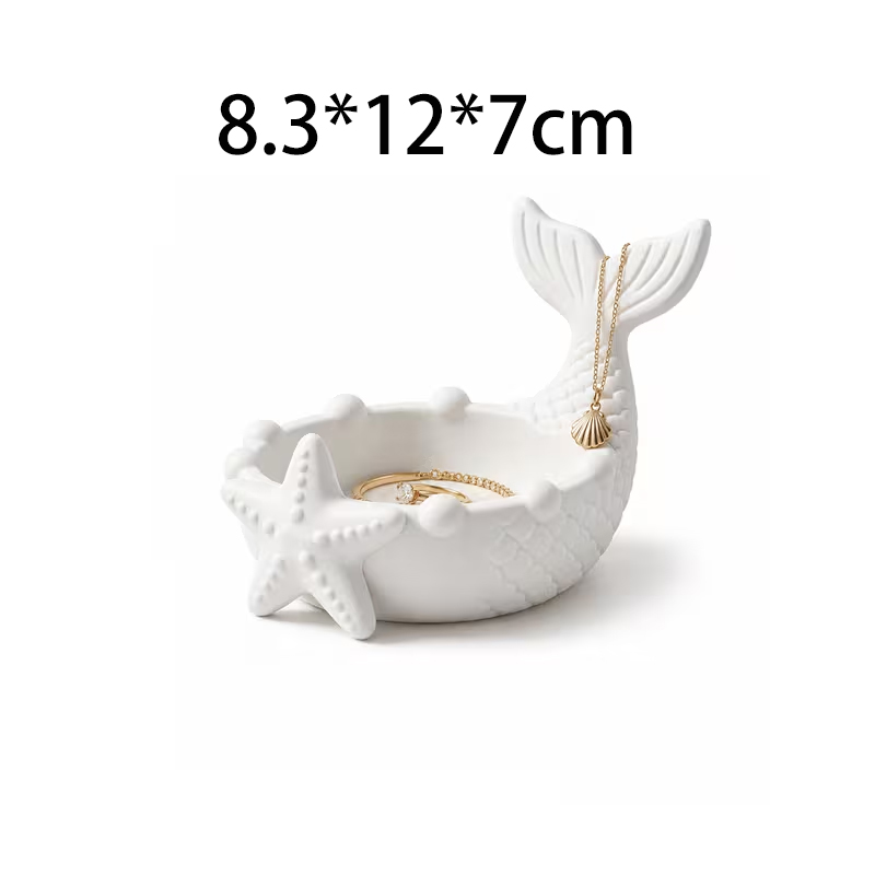3D Baskılı Beyaz Denizkızı Kuy - 3D Printing Ring Holder incelemesi ve fiyatı