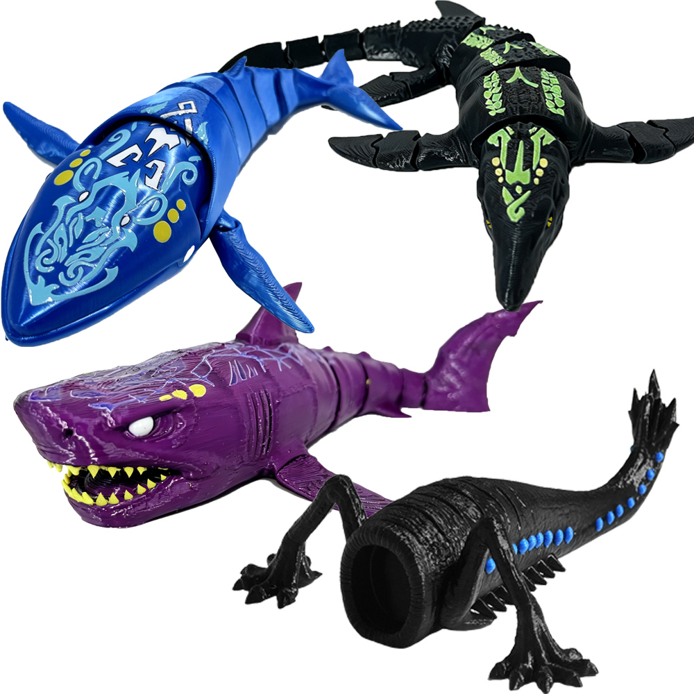 Bloop deniz canavarları 3D Bas - 3D Printing Action Figure incelemesi ve fiyatı