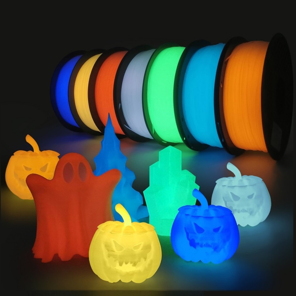 Karanlıkta Glow Filament PLA 1 - 3D Printing Fdm incelemesi ve fiyatı
