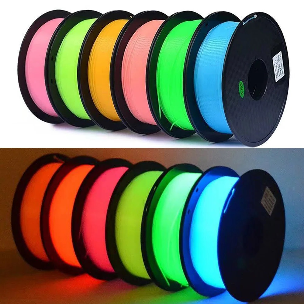 Karanlıkta Glow Filament PLA 1 - 3D Printing Fdm incelemesi ve fiyatı
