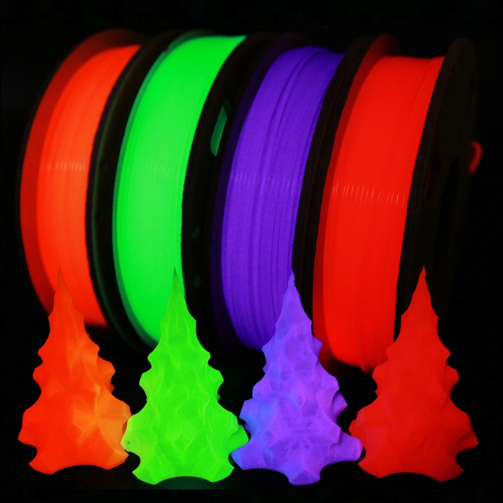 Karanlıkta Glow Filament PLA 1 - 3D Printing Fdm incelemesi ve fiyatı