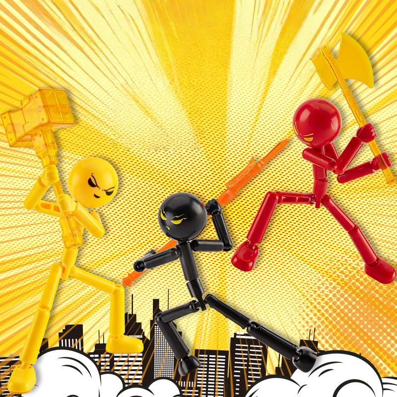 1 Set Hareketli 3D Baskılı Man - 3D Printing Action Figure incelemesi ve fiyatı