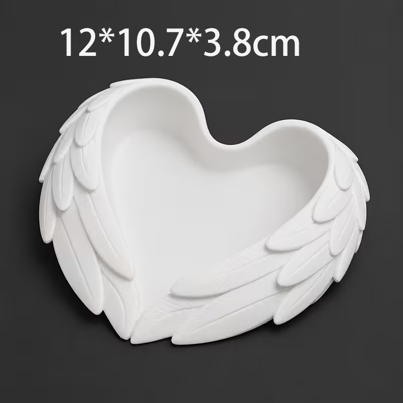 Melek Kanadı Kalp Şeklinde Tak - 3D Printing Ring Holder incelemesi ve fiyatı