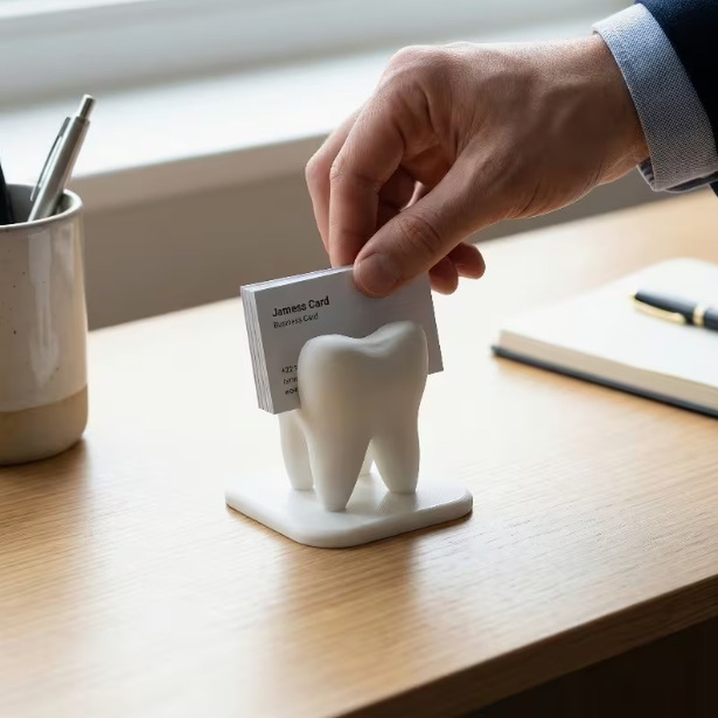 3D Baskılı Beyaz Diş Şeklinde  - 3D Printing Dental incelemesi ve fiyatı