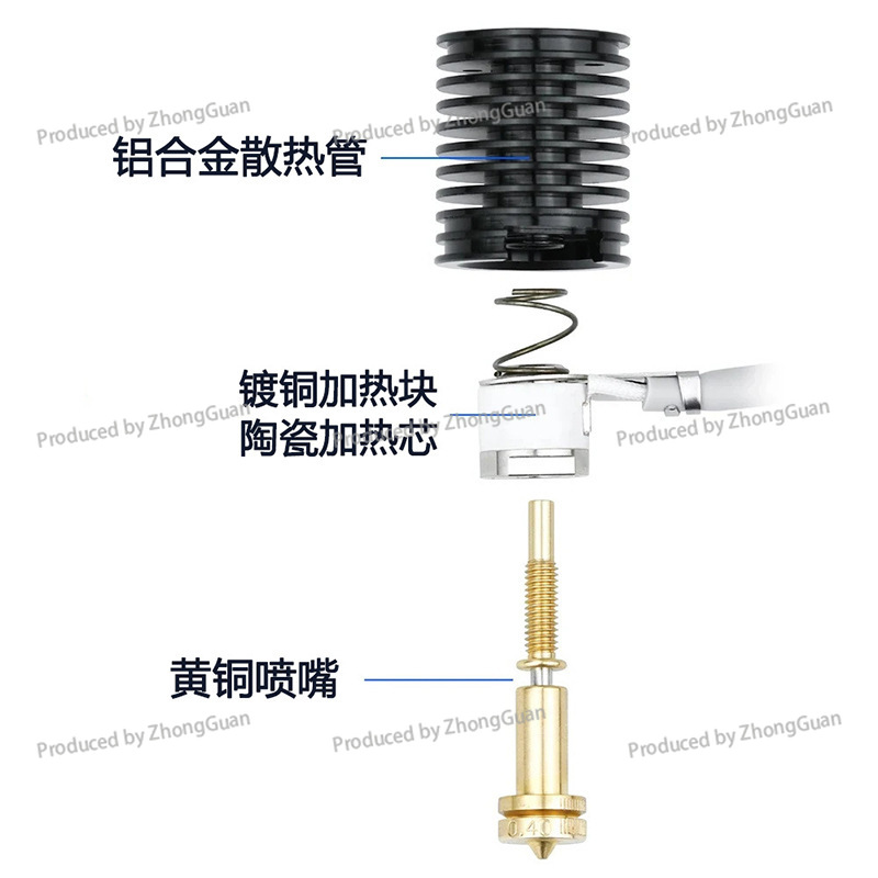 Yüksek Sıcaklığa Dayanıklı Ser - 3D Printer Nozzle Brass incelemesi ve fiyatı