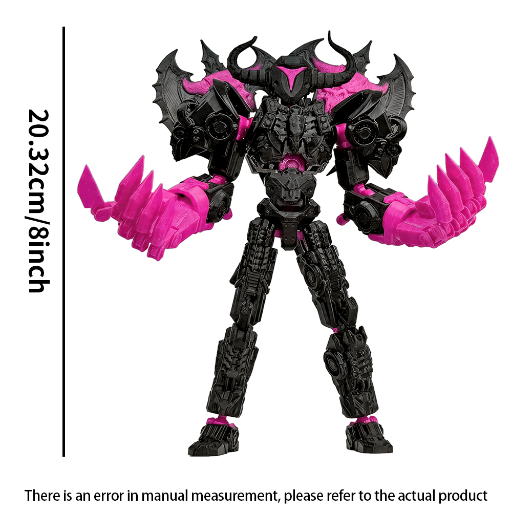 8 İnç T13 Titan Demon Mecha Ak - 3D Printing Action Figure incelemesi ve fiyatı
