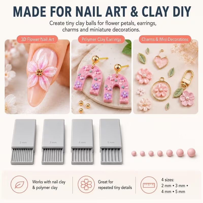 3D Baskı Kil Jel Topu Yapma Al - 3D Printing Nails incelemesi ve fiyatı