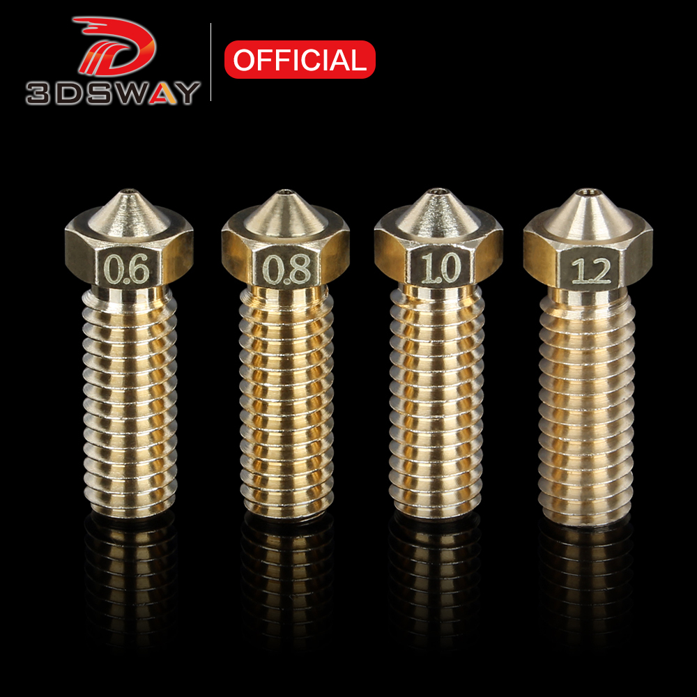 3DSWAY 3D Yazıcı Parçaları V6  - 3D Printer Nozzle Brass incelemesi ve fiyatı