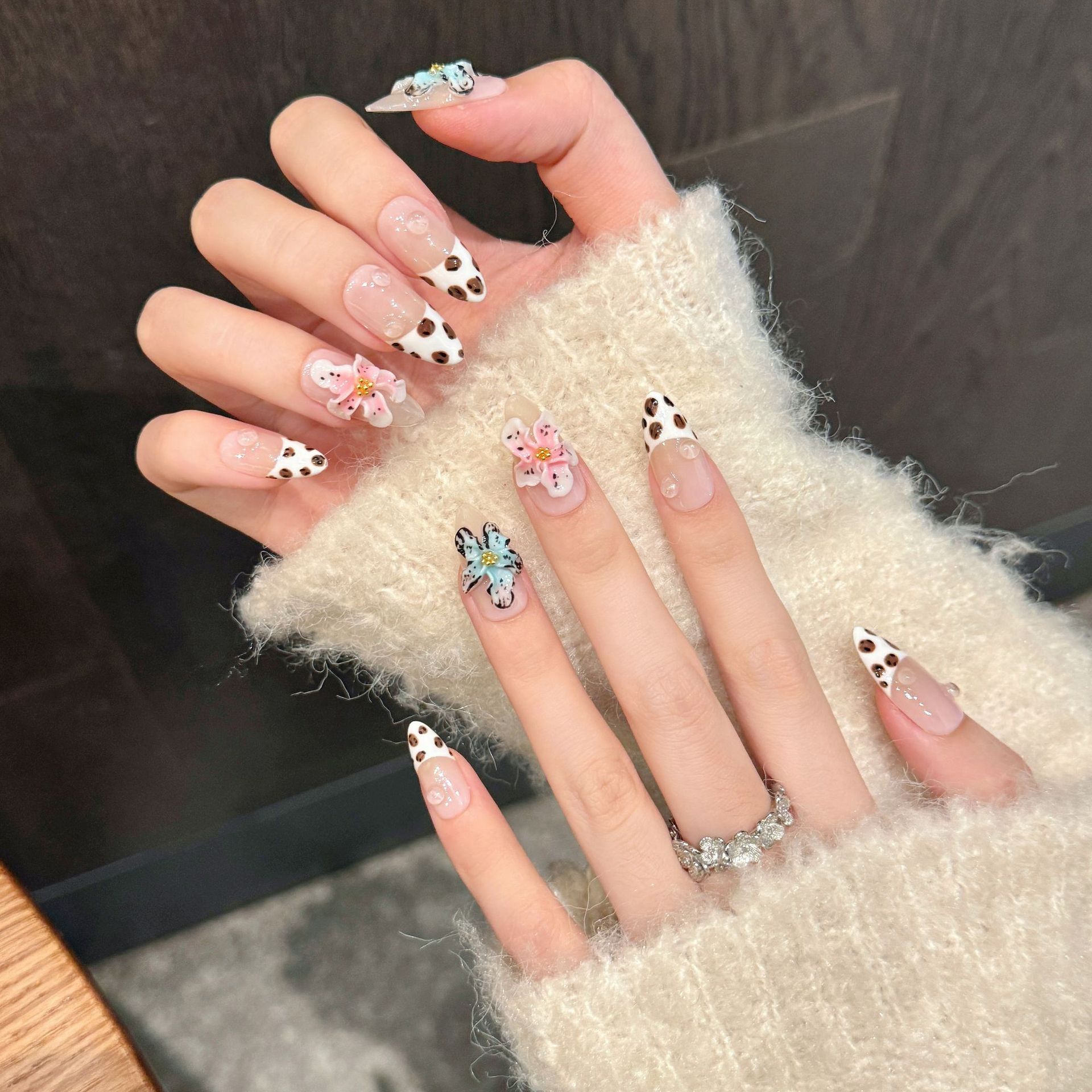 10 adet Parlak Badem El Yapımı - 3D Printing Nails incelemesi ve fiyatı