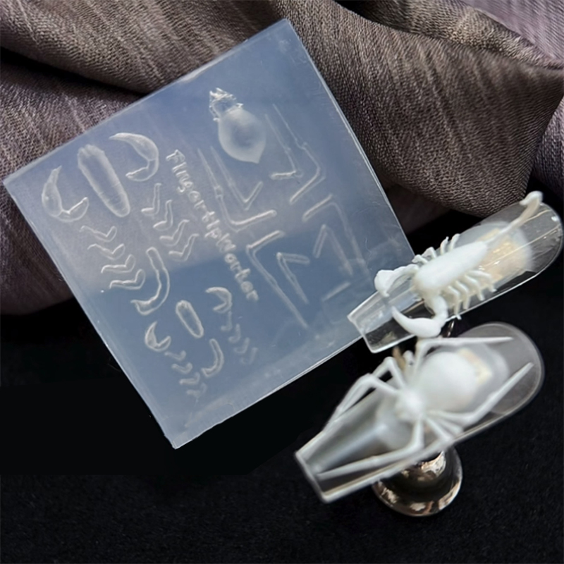 3D Örümcek Akrep Silikon Tırna - 3D Printing Nails incelemesi ve fiyatı
